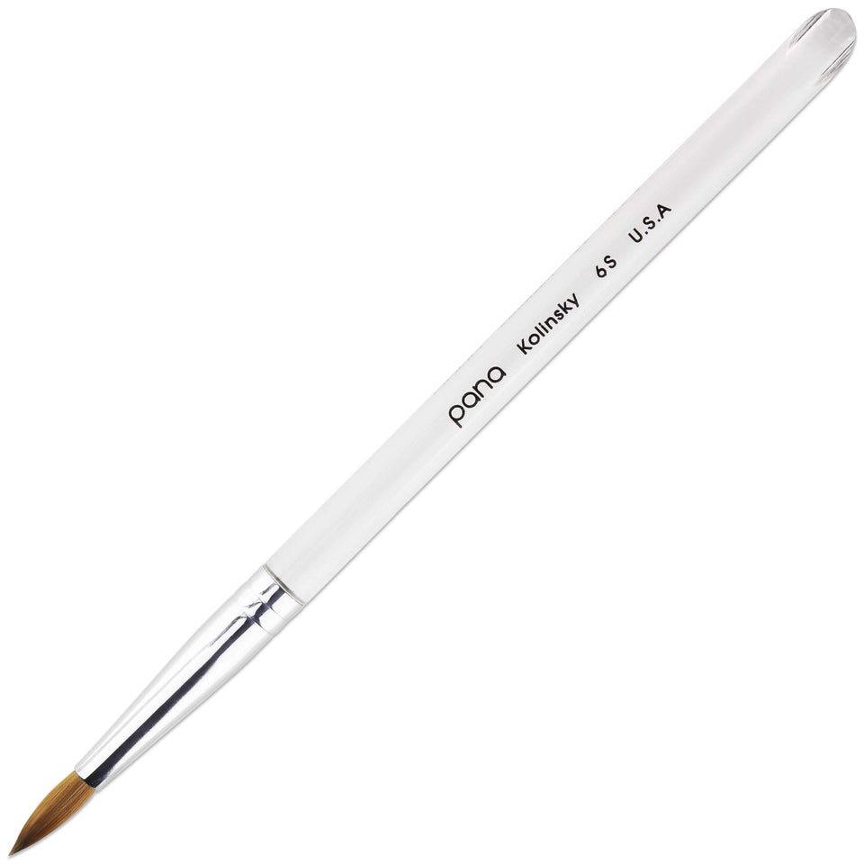 PANA brush front packaging showing clear handle and size 6, professional quality