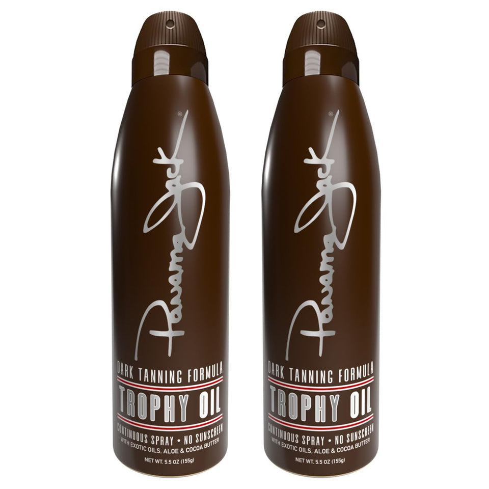 Panama Jack front packaging showing bottle and tropical branding for easy recognition and appeal