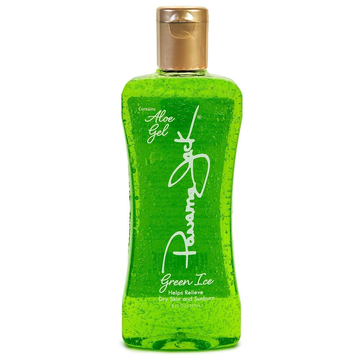 Panama Jack label close-up highlighting aloe vera and alcohol-free benefit