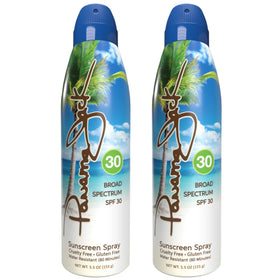 Panama Jack spray bottle packed in a tote for convenient on-the-go use