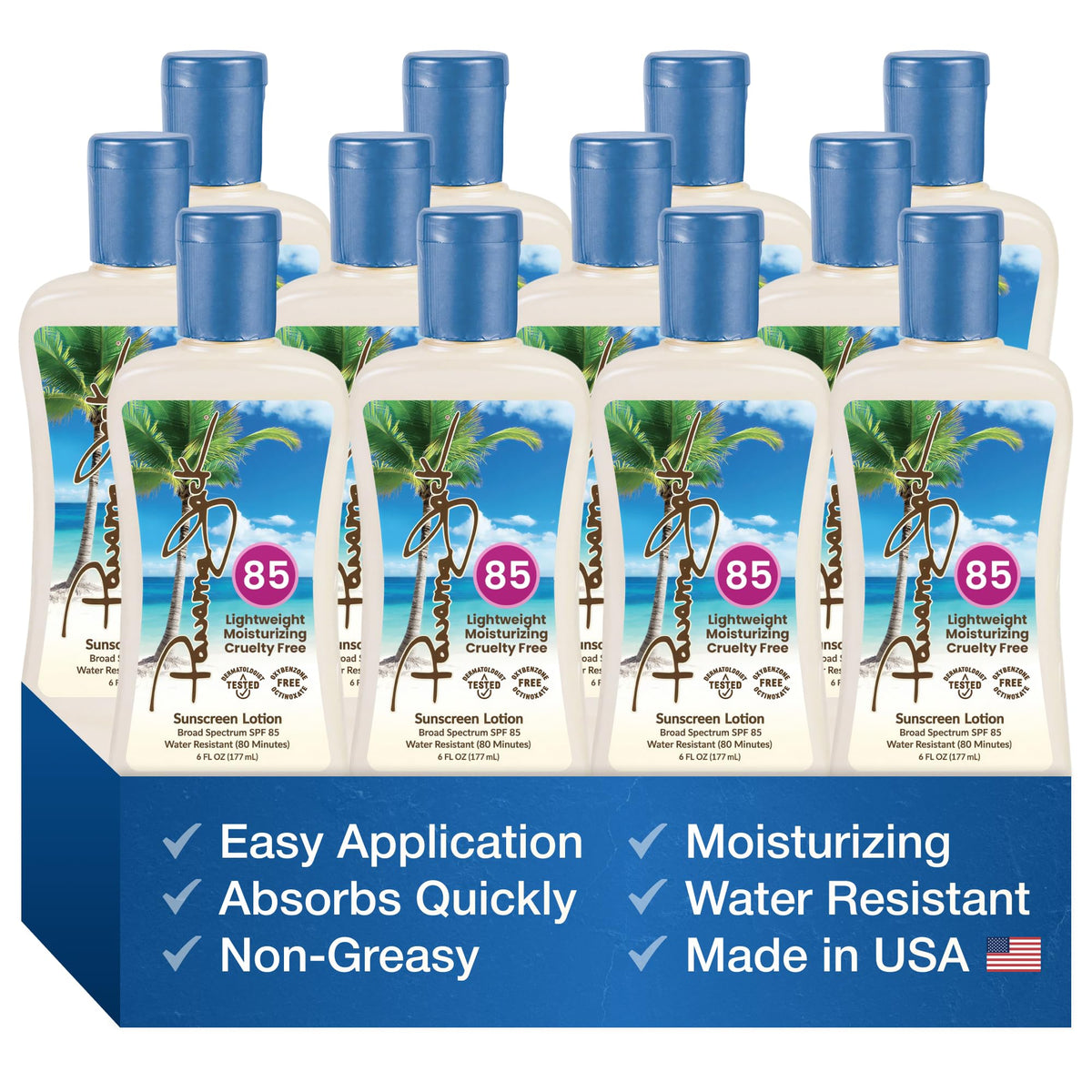 Panama Jack tropical scent ingredients illustrating pleasant fragrance