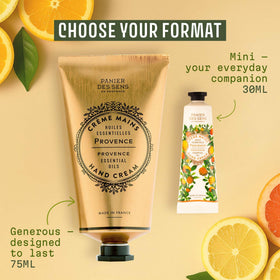 Panier des Sens placed on a bathroom vanity suggesting daily routine hydration benefit