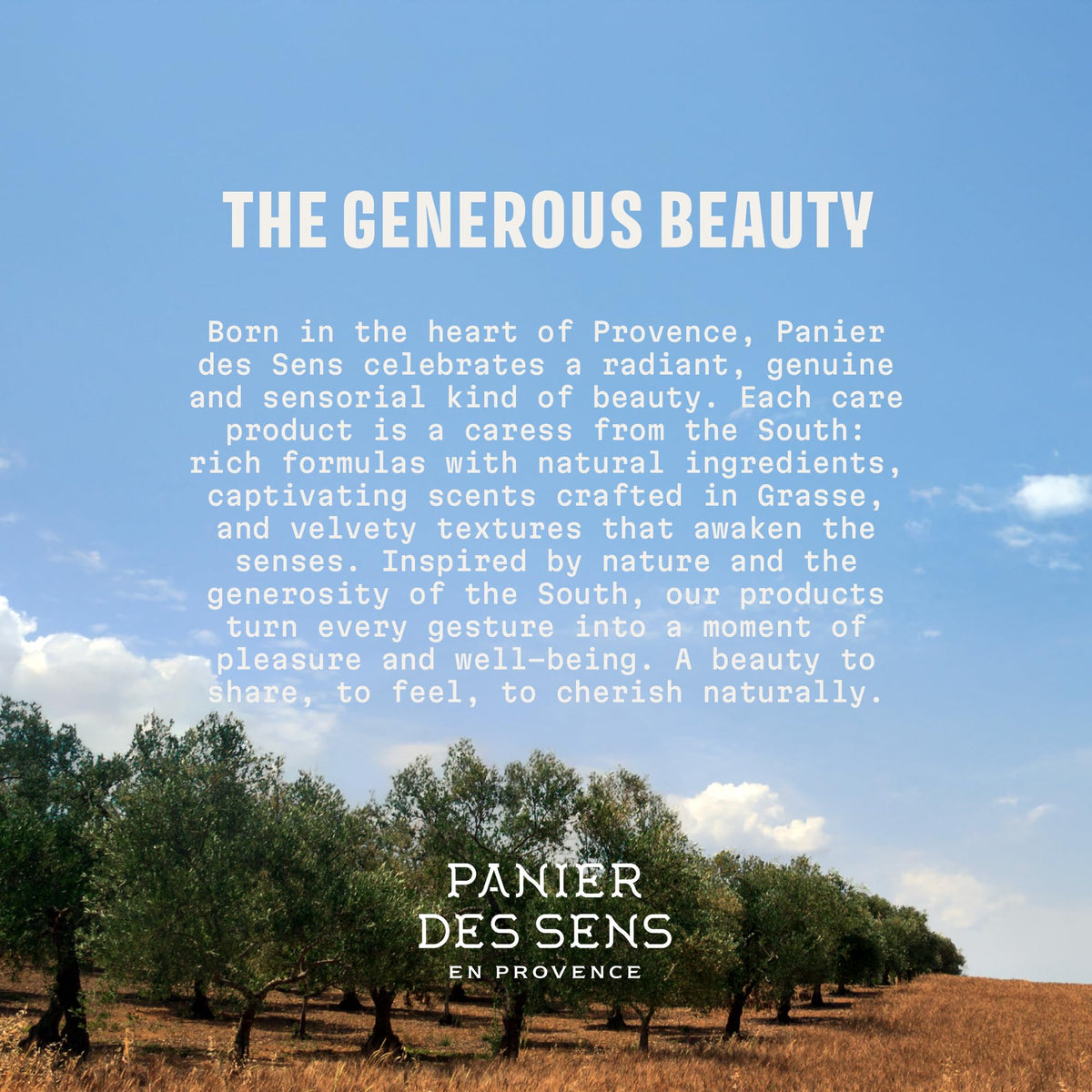 Panier des Sens with lemon and cypress sprig highlighting fresh citrus fragrance benefit