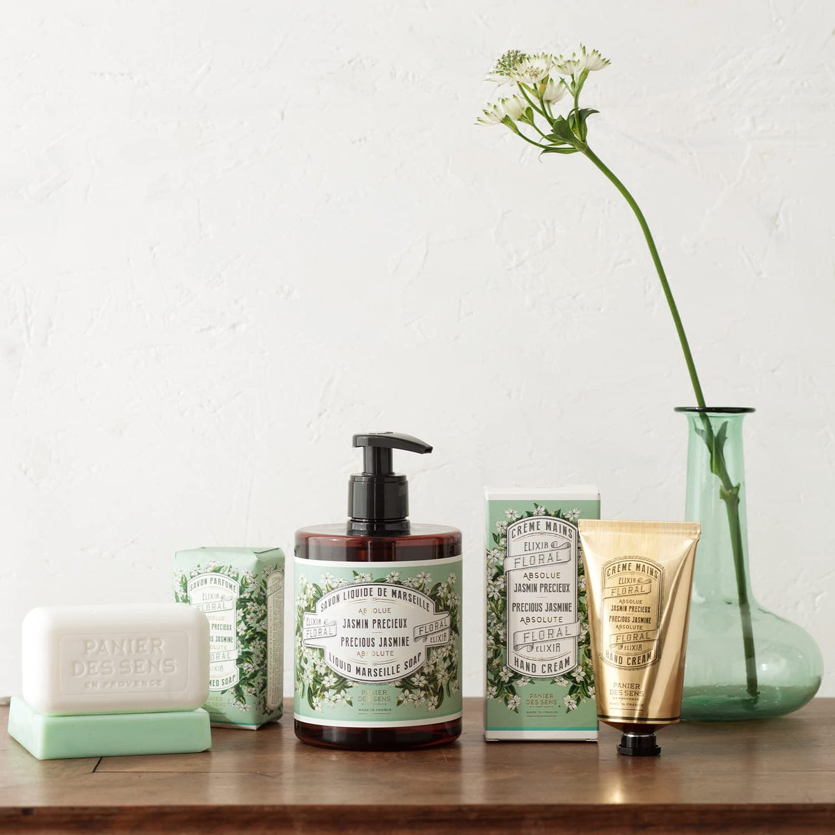 Panier des Sens cream applied to hands for immediate softening benefit