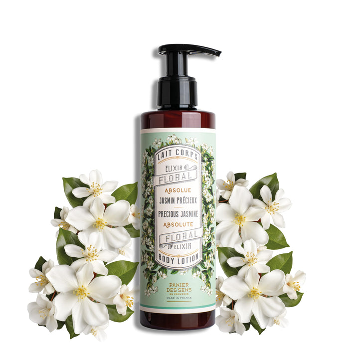 Panier des Sens front packaging showing pump and label, clear benefit hydration
