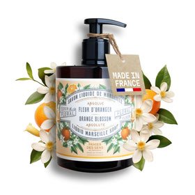 Panier des Sens front packaging showing 16.9 fl oz bottle and elegant label, conveys premium appeal