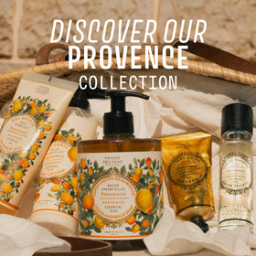 Panier des Sens citrus and sage botanicals representing Provence scent inspiration