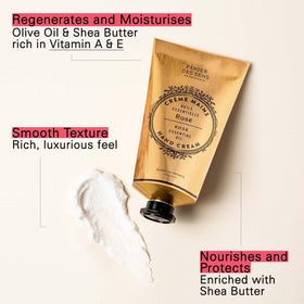 Panier des Sens cream being dispensed to illustrate easy application and control