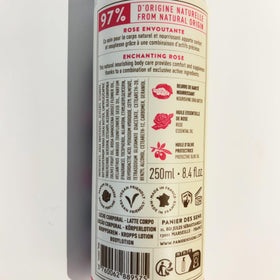 Panier des Sens packaging label close-up highlighting French-made formula and ingredient claims
