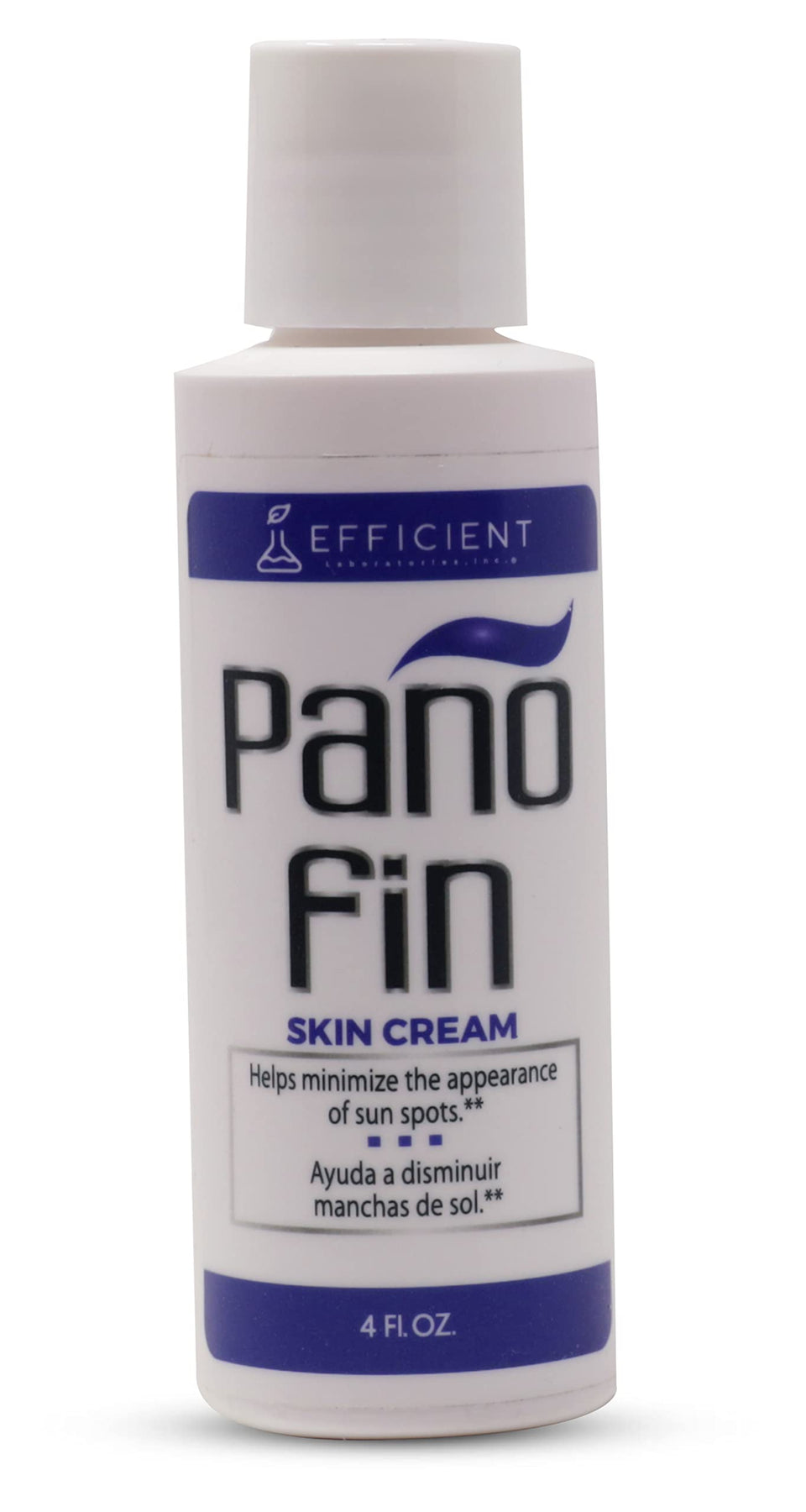 PAÑO FIN front packaging showing 4oz bottle and clear product benefits