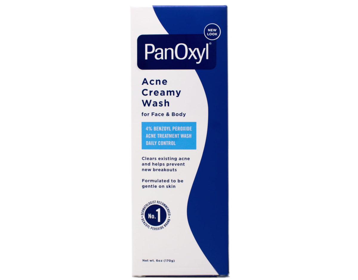 PanOxyl tube cap and nozzle detail for controlled dispensing and minimal waste