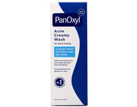 PanOxyl tube cap and nozzle detail for controlled dispensing and minimal waste