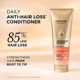 Pantene back label showing directions and ingredient highlights for informed use