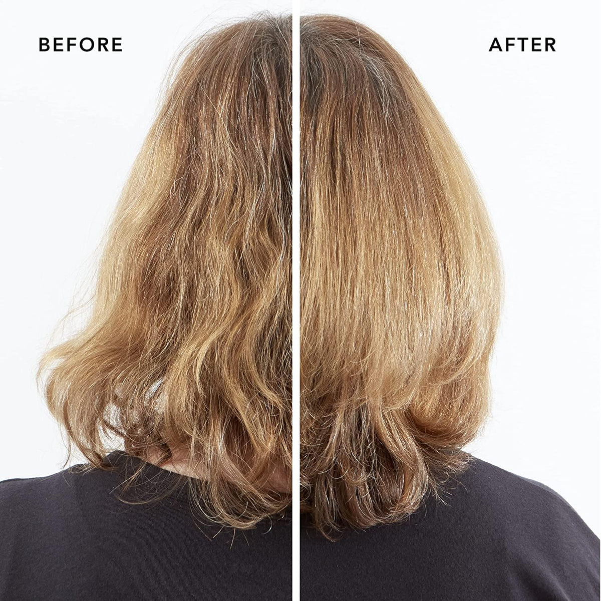 Pantene conditioner being dispensed to show lightweight conditioning benefit