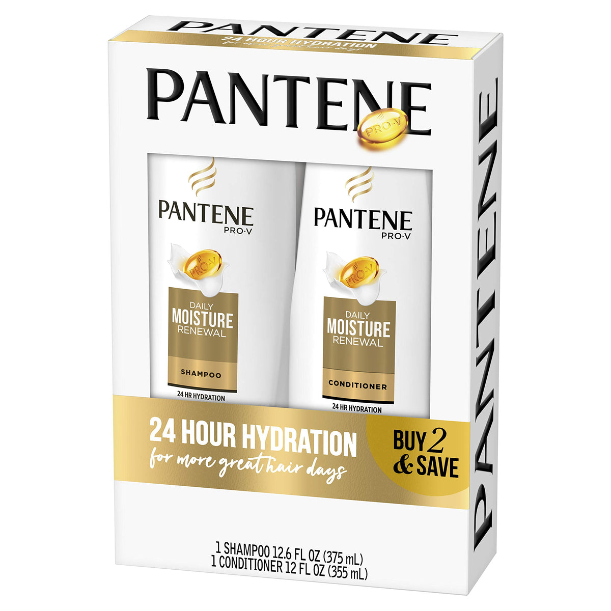 Pantene shampoo close-up lather demonstrating gentle cleansing benefit