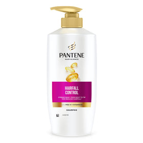 Pantene front packaging 650 ml showing bottle and product name for clear identification and shelf appeal