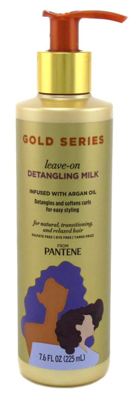 Pantene Gold Series pump nozzle detail for easy dispensing and mess-free use