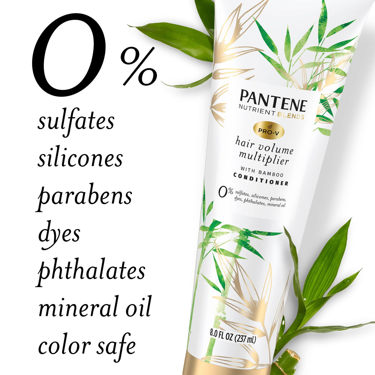 Pantene in-shower use with wet hair demonstrating gentle application