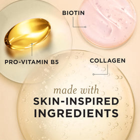 Pantene conditioner texture pouring to show creamy formula and easy application
