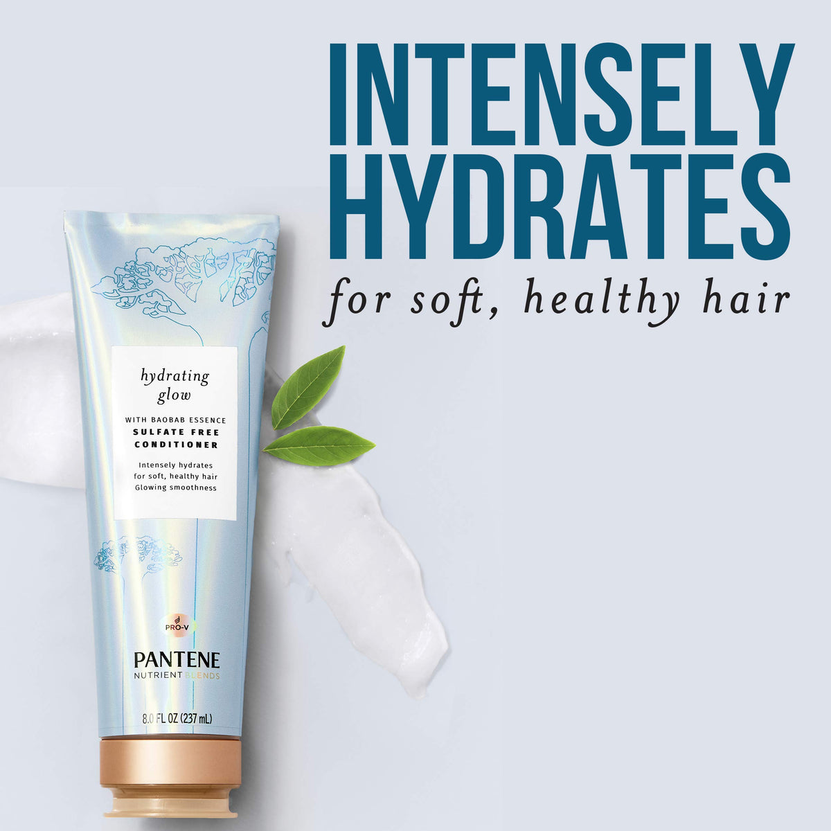 Pantene Baobab essence visual highlighting moisturizing ingredient