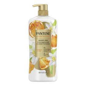 Pantene bottle front view showing jasmine citrus label and volume benefit