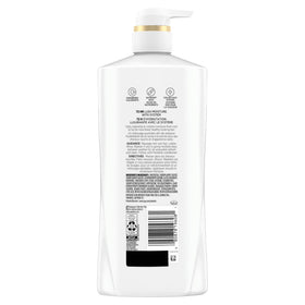 Pantene on bathroom shelf in lifestyle setting suggesting everyday hydration routine