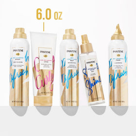 Pantene lifestyle image of woman with defined bouncy curls