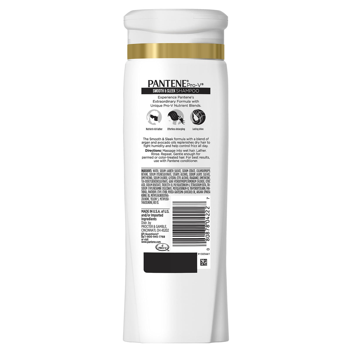 Pantene Pro-V close-up of argan oil drop highlighting nourishing ingredient benefits