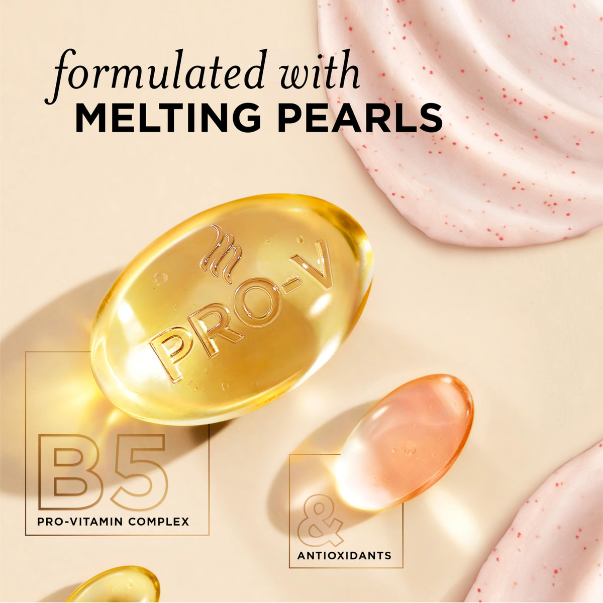 Pantene conditioner paired with serum showing full three-step system benefits