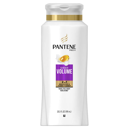 Pantene front packaging showing bottle and product name for quick purchase decision
