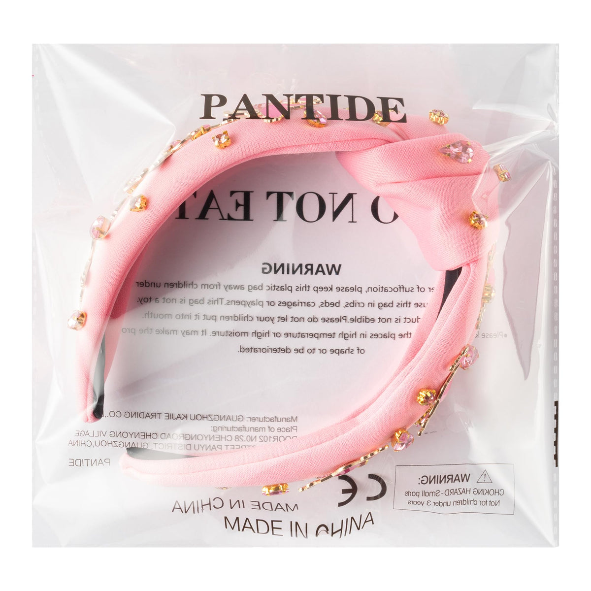 PANTIDE flamingo headband gift packaging ready to present for birthdays or special occasions