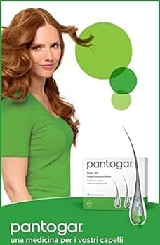 Pantogar box next to hairbrush suggesting daily hair care routine integration and support