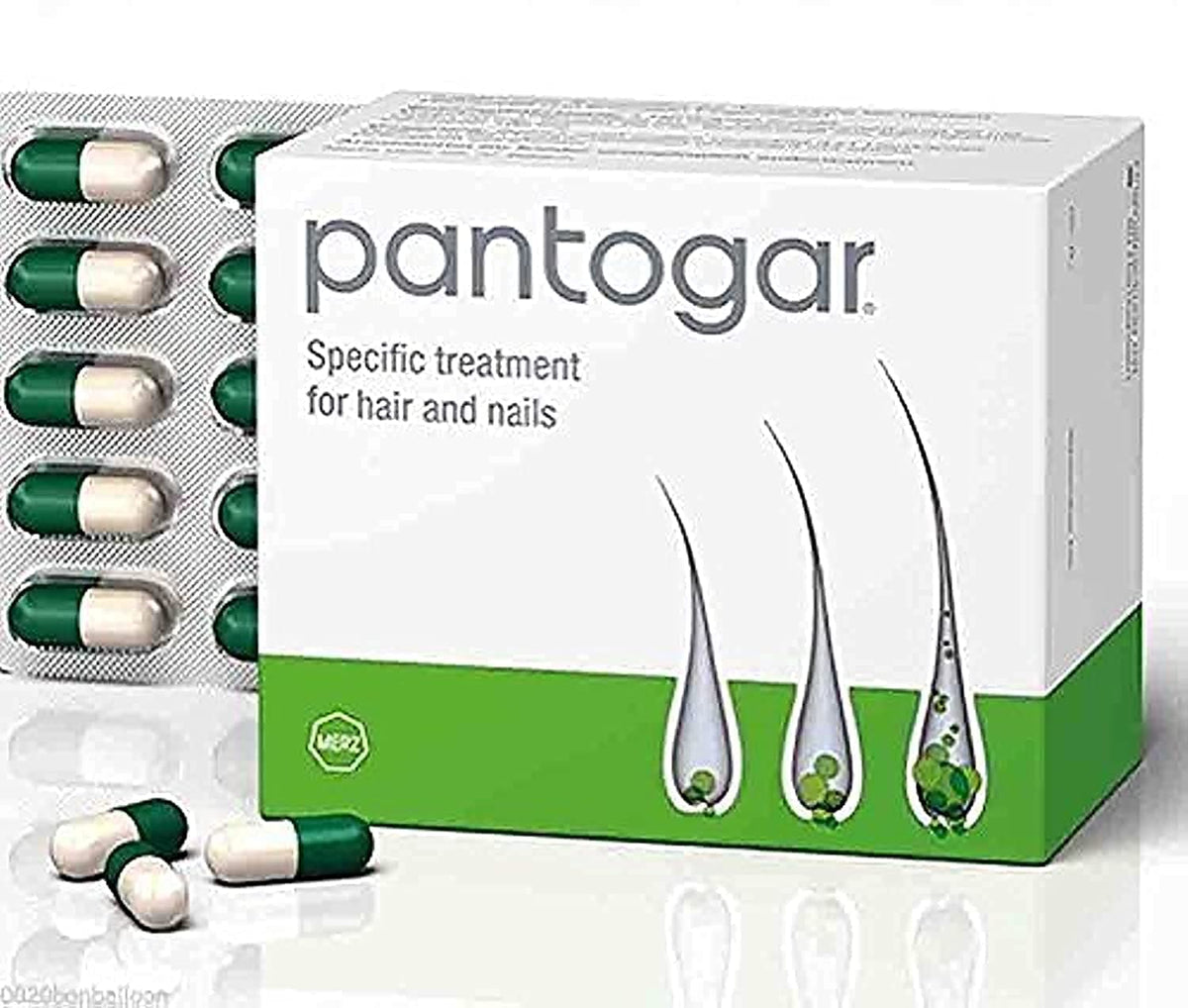 Pantogar front box showing packaging and quantity benefit