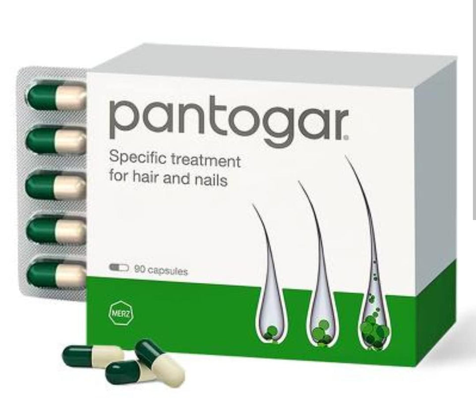 Pantogar front packaging showing bottle and box for clear product identification and trust