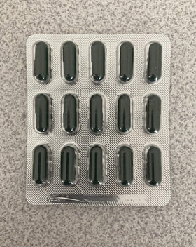 Pantogar on a bathroom shelf in lifestyle scene indicating daily routine benefit