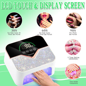 Panwamo LCD touch controls and timers for quick, precise settings benefit