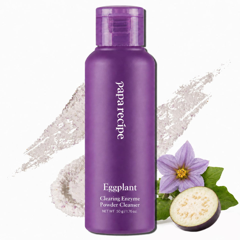 Papa Recipe front packaging showing compact travel-friendly powder cleanser