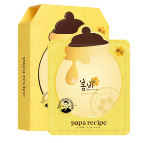 Papa Recipe front packaging showing bombee honey mask benefits