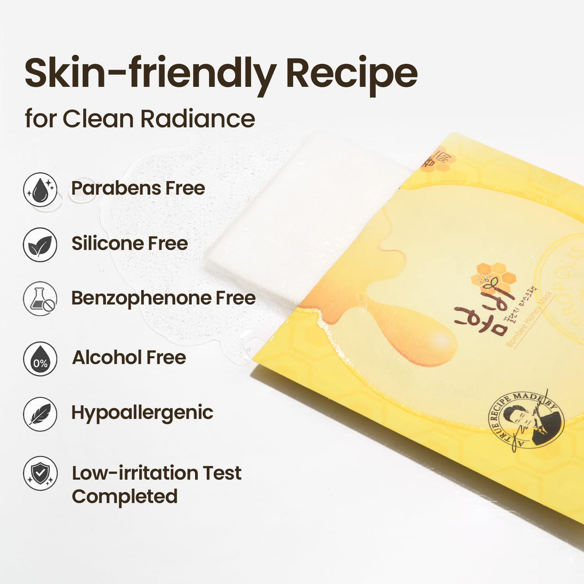 Papa Recipe ten-sheet pack displayed to show travel-friendly quantity