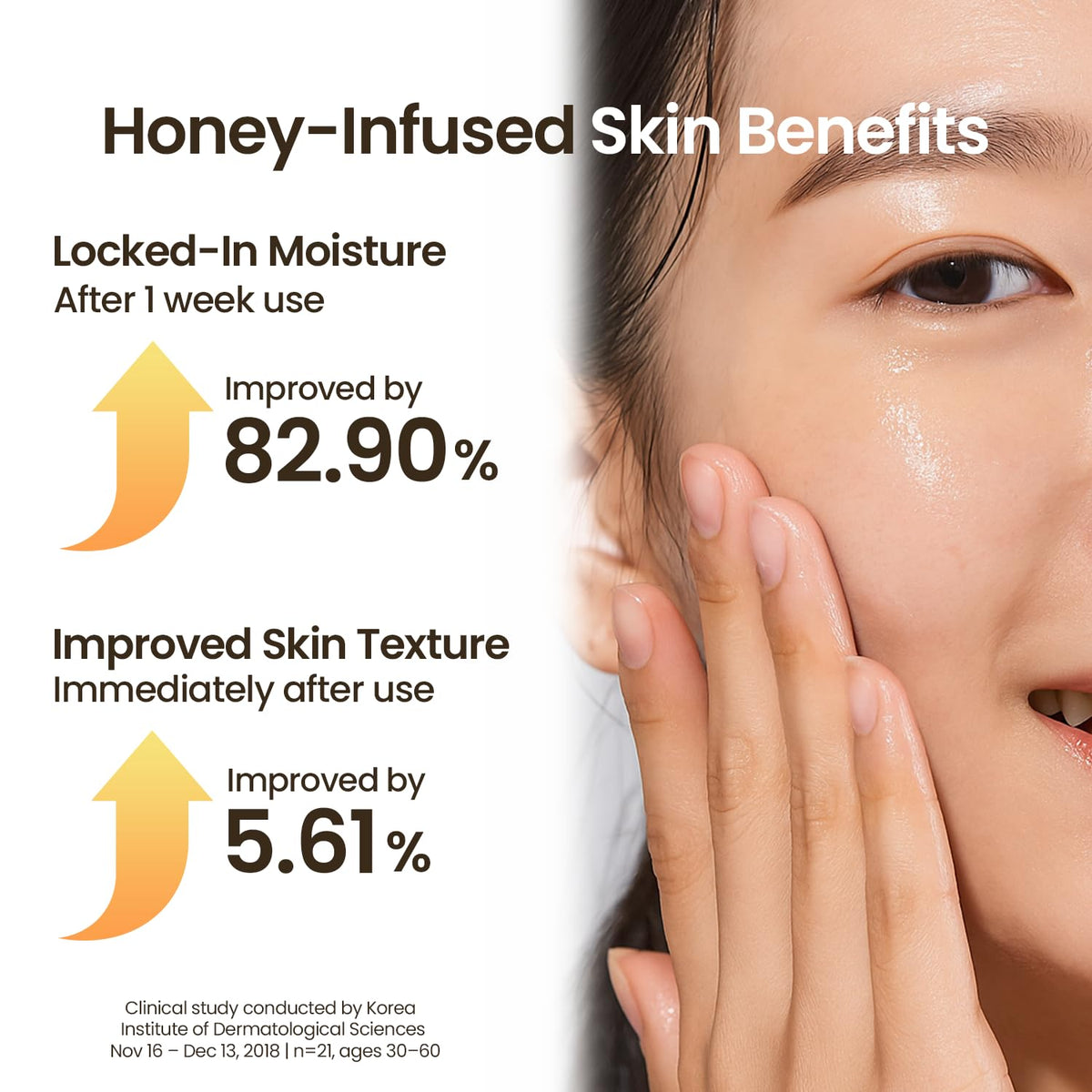 Papa Recipe serum droplet on fingertip illustrating concentrated hydration