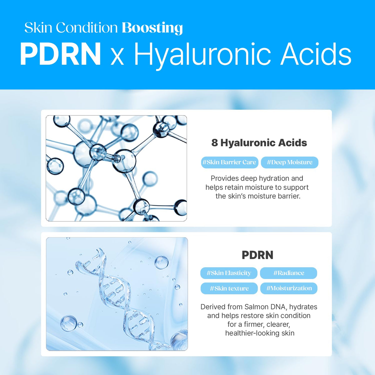 Papa Recipe clear serum texture on hand showing hydrating consistency