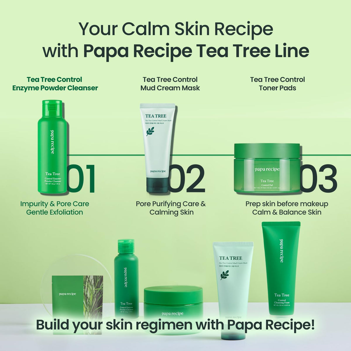 Papa Recipe held in hand to show 50g compact size and portability advantage