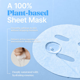 Papa Recipe hygienic tweezers with folded sheet mask for clean use