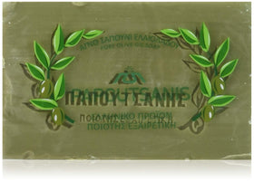 Papoutsanis front packaging six-pack showing brand and large 250g bars benefits longer supply