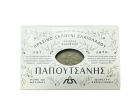 Papoutsanis close-up of olive oil bar texture highlighting gentle cleansing
