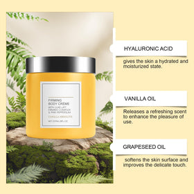 PAQIMAN cream applied to arm demonstrating smooth absorption and firmness benefit