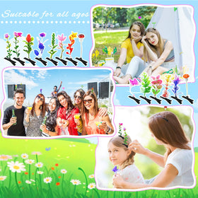 Paradi star clips in use on hair demonstrating fun styling and easy everyday wear