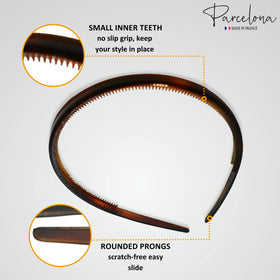 Parcelona inner teeth detail showing grip that prevents slipping while remaining comfortable