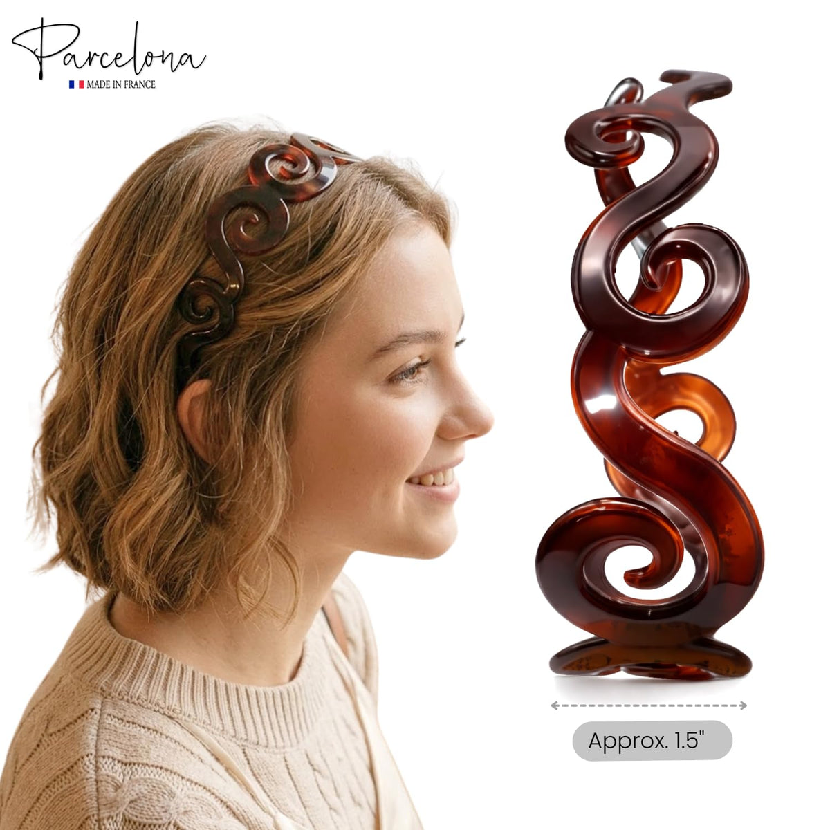 Parcelona inner-surface detail demonstrating smooth finish for secure, comfy wear