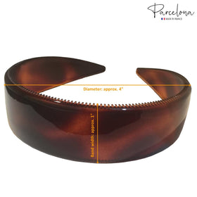 Parcelona inner teeth nibs detail demonstrating no-slip grip and gentle hold on hair